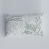 Pastoral style pillowcase Nordic flower pattern cushion cover car backrest pillowcase living room sofa home pillowcase single 6