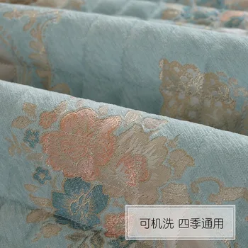 

Chenille sofa cushion four seasons general living room non-slip European sofa cushion simple modern sofa cover