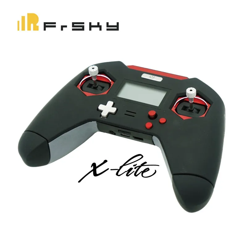 FrSky Taranis X-LITE X Lite 2,4 GHz ACCST 16 ch передатчик пульт дистанционного управления w/чехол для радиоуправляемого дрона гоночного FPV части Асса красный черный