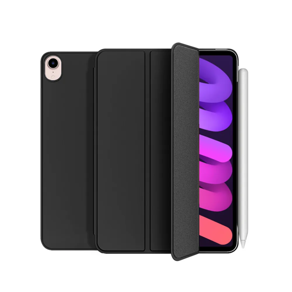 Sleek Tri-Fold Magnetic PU Leather Tablet Case