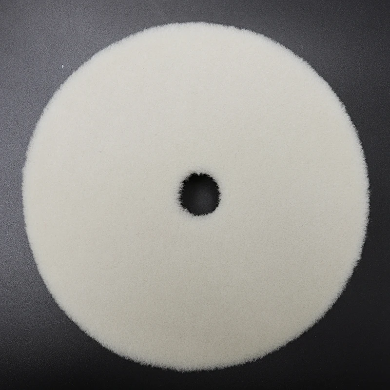 2 pieces of 7 inch wool car polishing pad kit for care cleaning and polishing machine