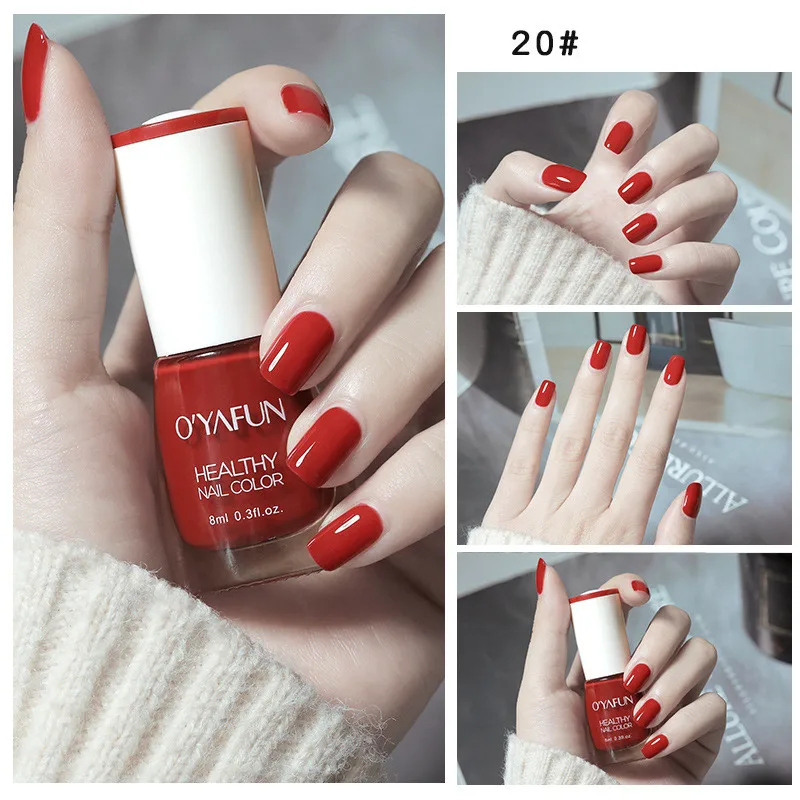 Quick Dry Glitter & Matte Waterproof Nail Polish