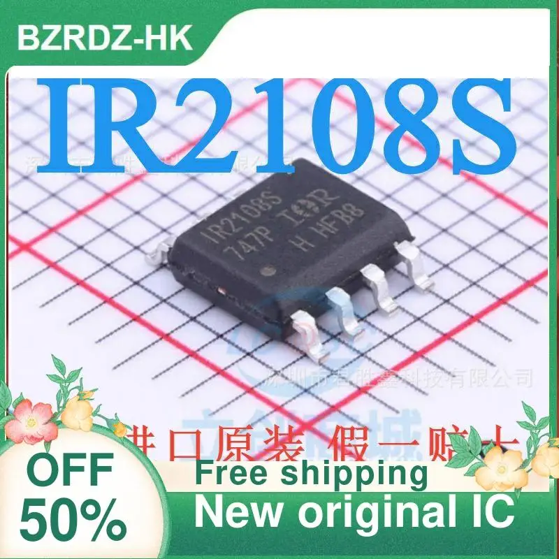 

Новый оригинальный IC 10 шт. IR2108S IR2108STRPBF SOP8