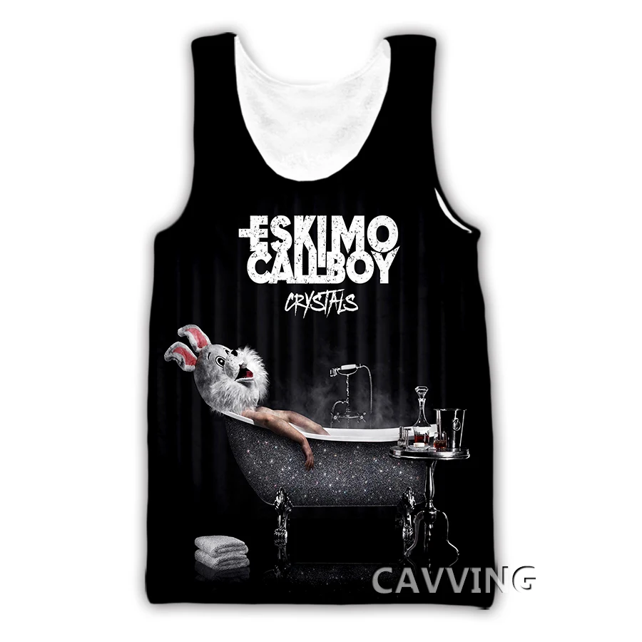 

CAVVING 3D Printed Eskimo Callboy Tank Tops Harajuku Vest Summer Undershirt Shirts Streetwear for Men/women