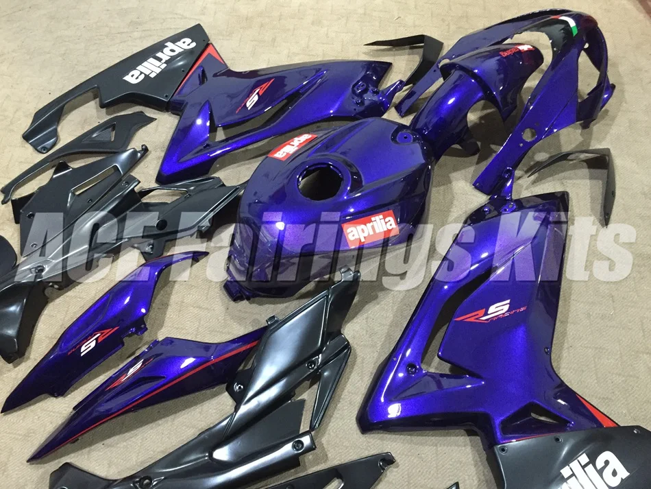 Мотоциклетный вставной обтекатель комплект подходит для Aprilia RS125 06 07 08 09 10 11 RS4 РСВ 125 2006 2009 2011 Обтекатели на заказ темно-синий