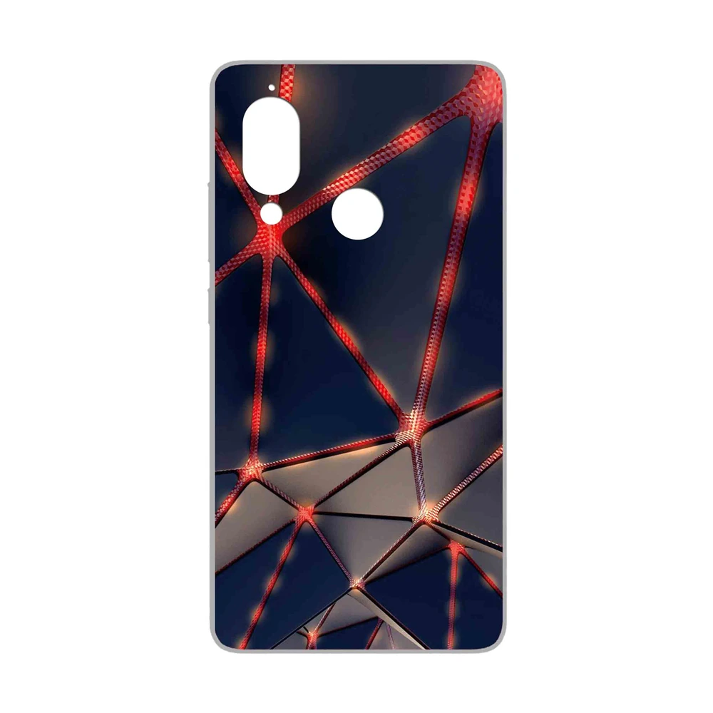 30 Силиконовый чехол GUCOON для Sharp Aquos S3 6,0 дюйма, Мягкий защитный чехол для телефона из ТПУ, чехол-бампер с изображением волка розы - Цвет: 30