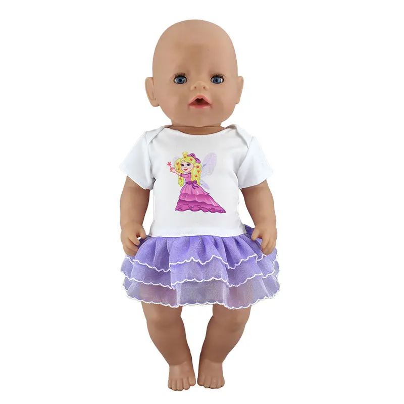 Новое модное платье для 17 дюймов Reborn Baby Doll 43 см для ухода за ребенком для мам Одежда - Цвет: 14