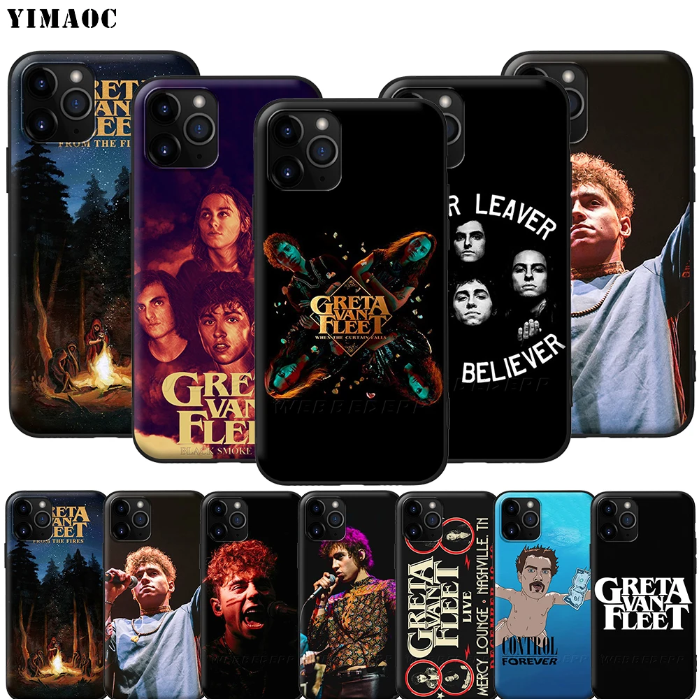 Силиконовый мягкий чехол YIMAOC Greta Van Fleet Джош киска для iPhone 12 Mini 11 Pro XS Max XR X 8 7 6 6S Plus 5 |