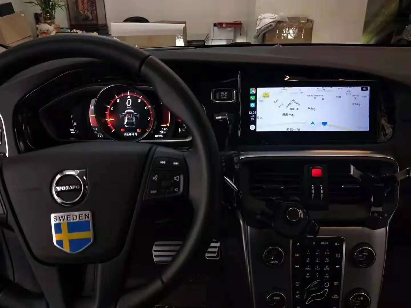8," шестиядерный Android 9,0 Автомобильный gps Радио навигатор для Volvo V40 2013- с OBD DVR 1080P
