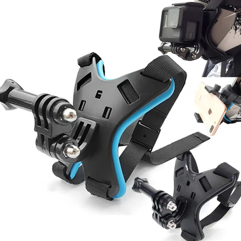 Подбородок для шлема с креплением на все лицо GoPro Hero 9 8 7 6 5 Xiaomi Yi SJCAM Eken подставка