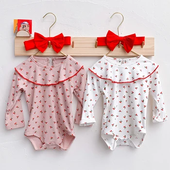 

2020 New Autumn Baby Girl Lovely Princess Bodysuits Toddler Baby Girl Jumpsuit Newborn Baby Girl Cotton Long Sleeve Clothes