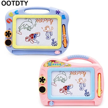 

Doodle Board Colour Magnetic Drawing Scribbler and Writing Board Toy for Kids 4XFE