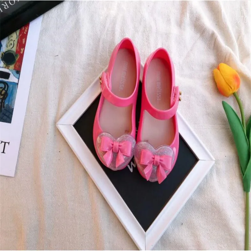 Mini Melissa/Новинка года; прозрачные сандалии для девочек; летние сандалии с короной; милые детские сандалии Melissa; пляжная обувь; обувь для малышей; 13-18 см