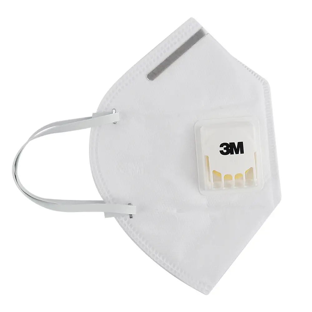 

In Stock 3M 9001V Face Mask With Filter Respirator FPP2 FFP3 Safety Breathing 3M Mask Anti Flu Anti Virus Dust Adult Must PM2.5