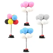 Красочный шар, украшение для салона автомобиля, мини глина, украшение для дома, подарок для рукоделия