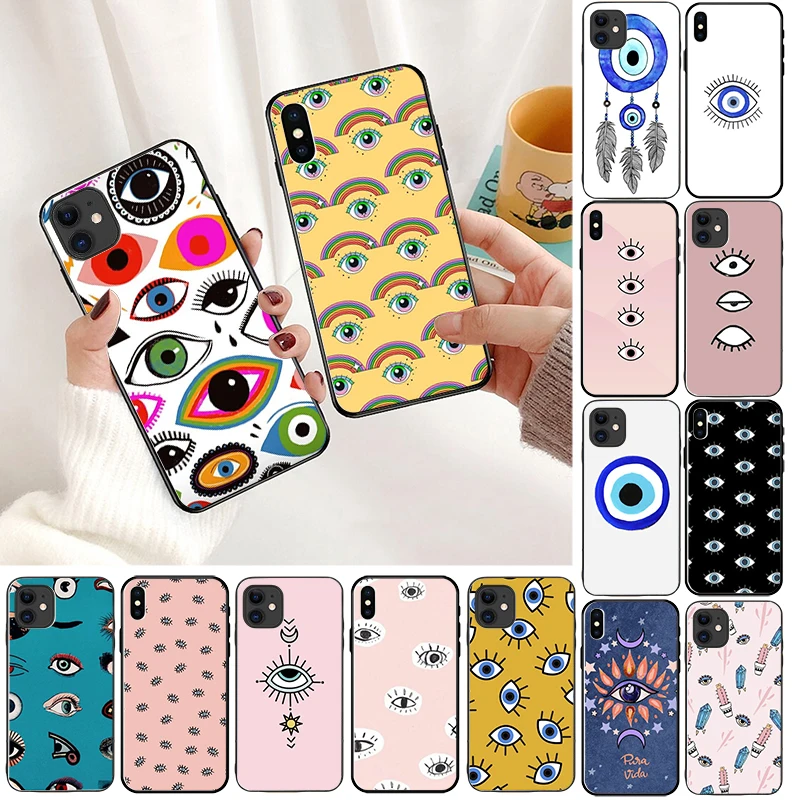 Babaite Eyes эстетический чехол для телефона Apple iPhone 8 7 6 6S Plus X XS MAX 5 5S SE XR 11pro max Чехлы