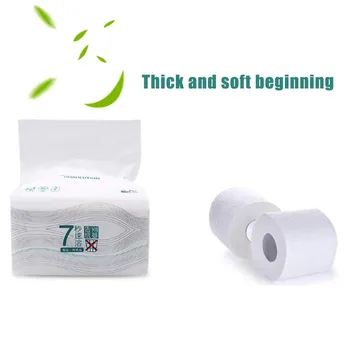 

3 Layers White Toilet Paper Tissue Clean Soft Paper Extraction Tissue Wood Pulp Paper Home Bath Paper Bath Toilet Roll Paper