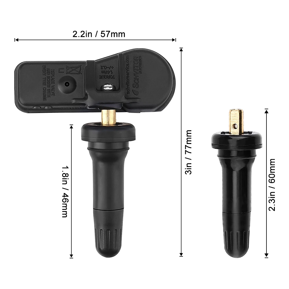 Tire Pressure Monitor Sensor For Hyundai Tucson 2016 2017 Sonata <br />2015 2018 52933 C1100 TPMS-in Pressure Sensor from Automobiles 