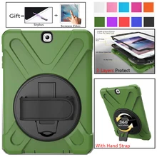 Для Tab S2 SM-T710 детский безопасный ударопрочный Прочный силиконовый Жесткий чехол для Samsung Galaxy Tab S2 8,0 T710 T715