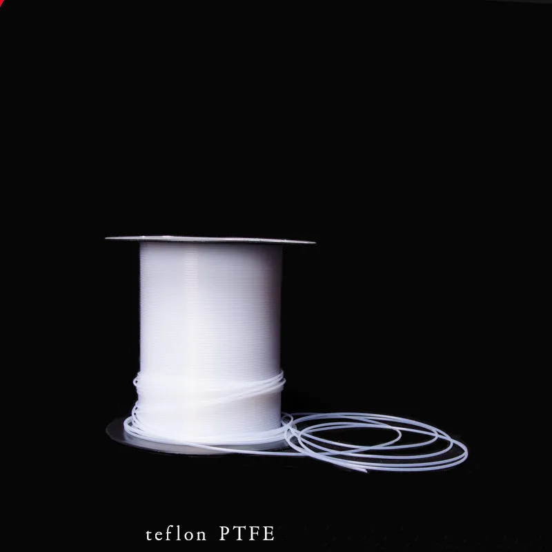Труба PTFE тонкая трубы изоляции анти-коррозийный кабельная муфта ID 0,3 0,38 0,46 0,56 0,66 0,71 0,81 0,86 0,96 1,07-8,38 мм белый