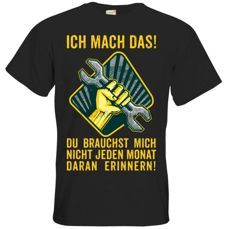 getshirts n Geschenke T Shirt Mechaniker Ich mach das|T-Shirts ...