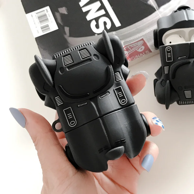 

NEW Luxury Batman Silicone Case For Airpods Case Protective Earphone Cover Case For Apple airpods 2 1 Accessories Charging Box