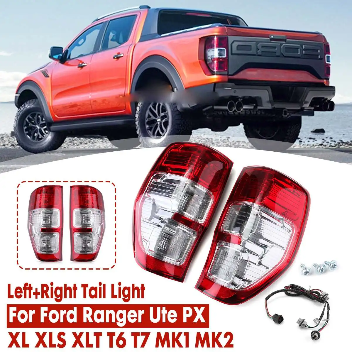 1 шт./2 шт. влево/вправо светильник задний лампа для Ford Ranger рабочими электрическими