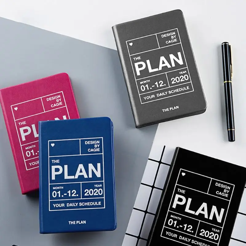 Agenda 2020 Planner A7 Diary Organizer Notebook and Journals Weekly Monthly Back to School Business Daily Plan Travel Note Book Agenda 2020 Planner A7 Diary Organizer Notebook and Journals Weekly Monthly Back to School Business Daily Plan Travel Note Book