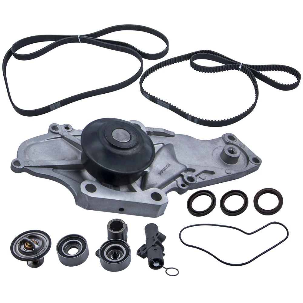 Set Timing Belt Water Pump Kit Thermostat For Acura TL For Honda Accord