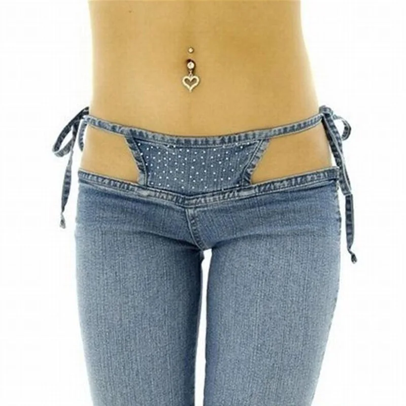 Drawstring Jeans Women Drawstring Jeans | High Jeans - High Quality - Aliexpress
