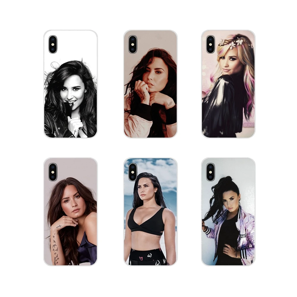 Demi Lovato Popular Custom For Apple iPhone X XR XS 11Pro MAX 4S 5S 5C SE 6S 7 8 Plus ipod touch 5 6 Transparent TPU Cases Cover | Мобильные