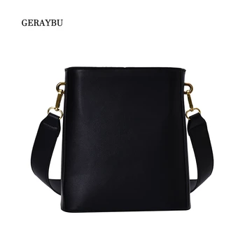 

2020 New Ladies Shoulder Bag Stone Pattern Classic Bucket Bag Female Messenger Bag Pu Solid Color Simple Wild