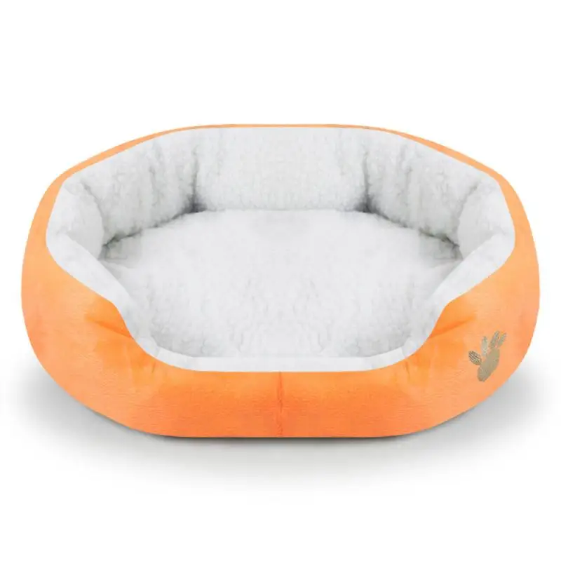 Short Plush Super Soft Dog Bed Pet Kennel Round Sleeping Bag Lounger Cat House Puppy Kitten Winter Warm Sofa Basket Mats Short Plush Super Soft Dog Bed Pet Kennel Round Sleeping Bag Lounger Cat House Puppy Kitten Winter Warm Sofa Basket Mats