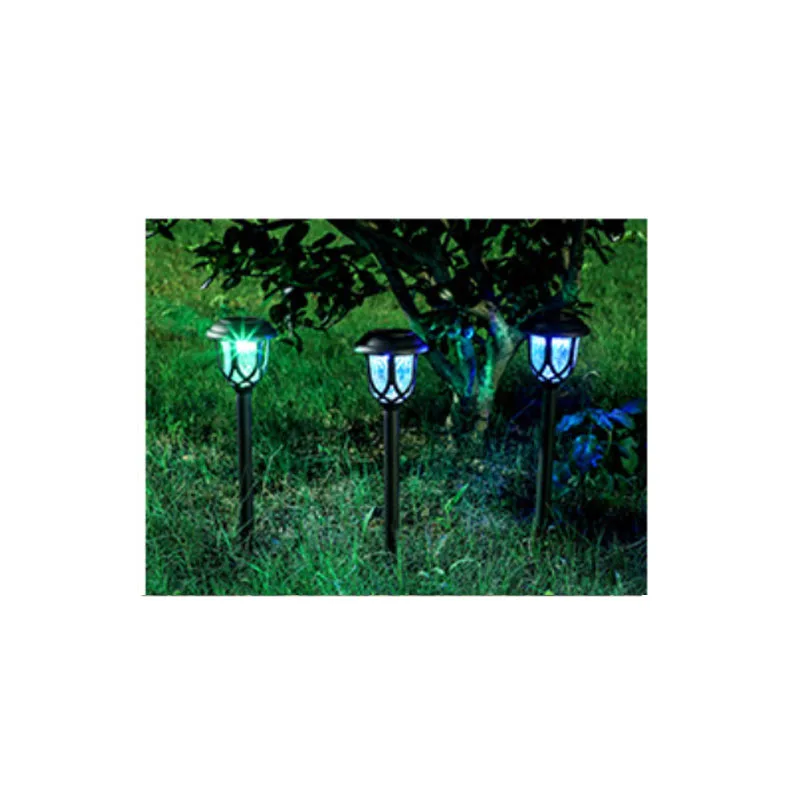 Swayboo Клин коричневый домик Солнечный открытый внутренний двор газонный садовый светильник светодиодный Живописный декоративный свет вилла место свет ночник - Испускаемый цвет: Colorful