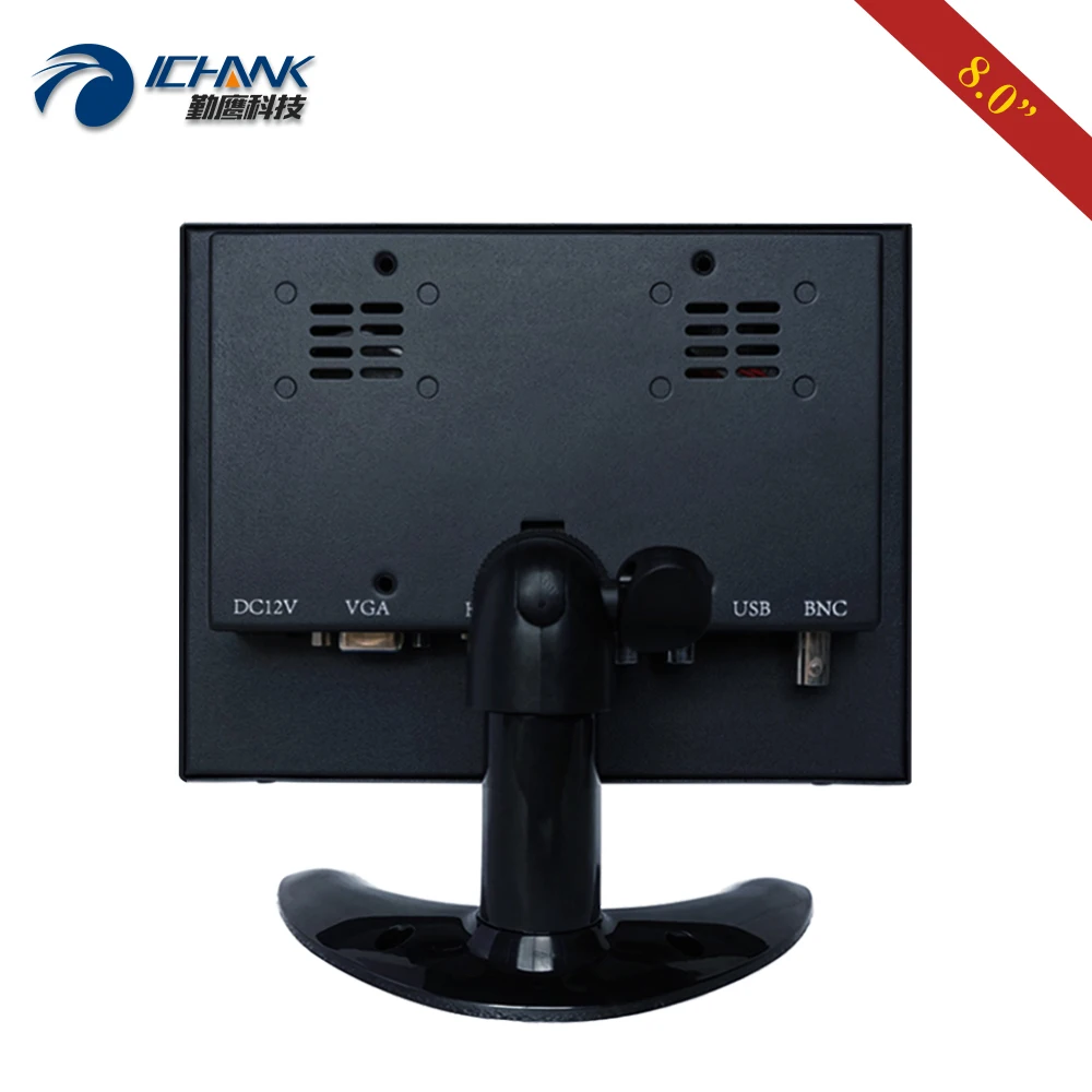 HDMI Է USB VGA ݼ ö  ̺, 8 ġ , 1024x768 IPS,  ƼƮ  ġ ũ ÷ ZB080TC-262D