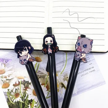 

Demon Slaye:Kimetsu No Yaiba Kamado Tanjirou Nezuko Zenitsu Inosuke Stationery School Student Gel Pen Gift