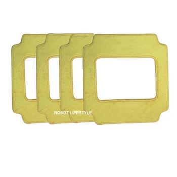 

4pcs Mops for robot window cleaner QHC004 glass cleaner,4pcs Blue mops