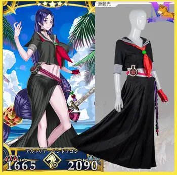 

Swim Suits Game Fate Grand Order/fgo Minamoto no Raikou Cosplay Costume Woman Black Swimsuits