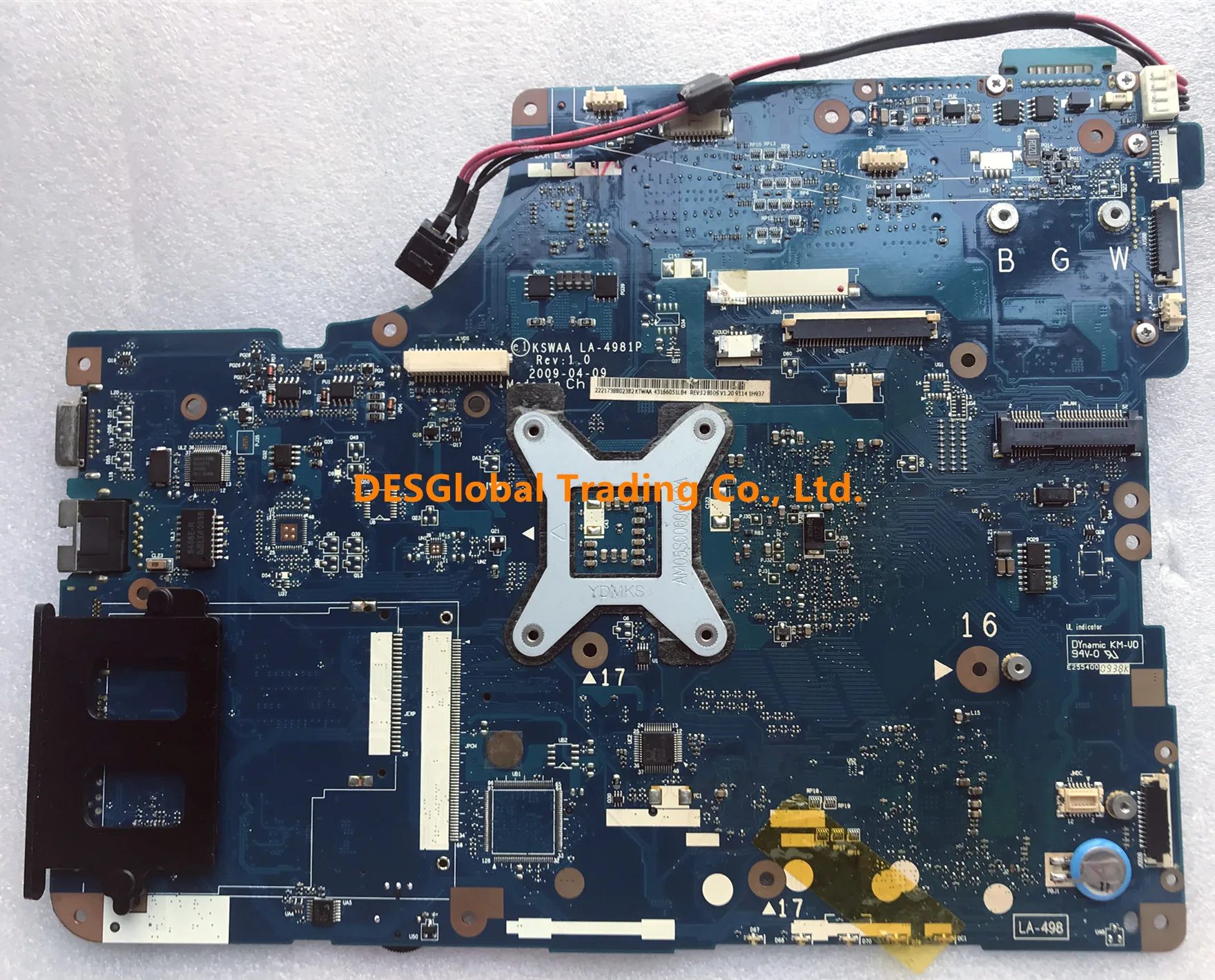 Для Toshiba Satellite L500 L505 Материнская плата для ноутбука KTWAA KSWAA LA-4981P материнская плата тест Быстрая