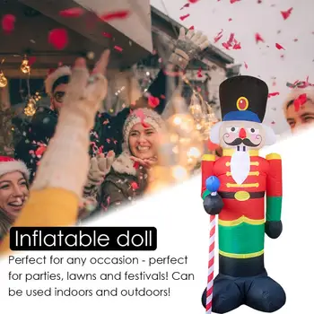 

Inflatable Gas Mold Inflatable Santa Claus Soldier Inflatable Old Man Perfect for Any Occasion