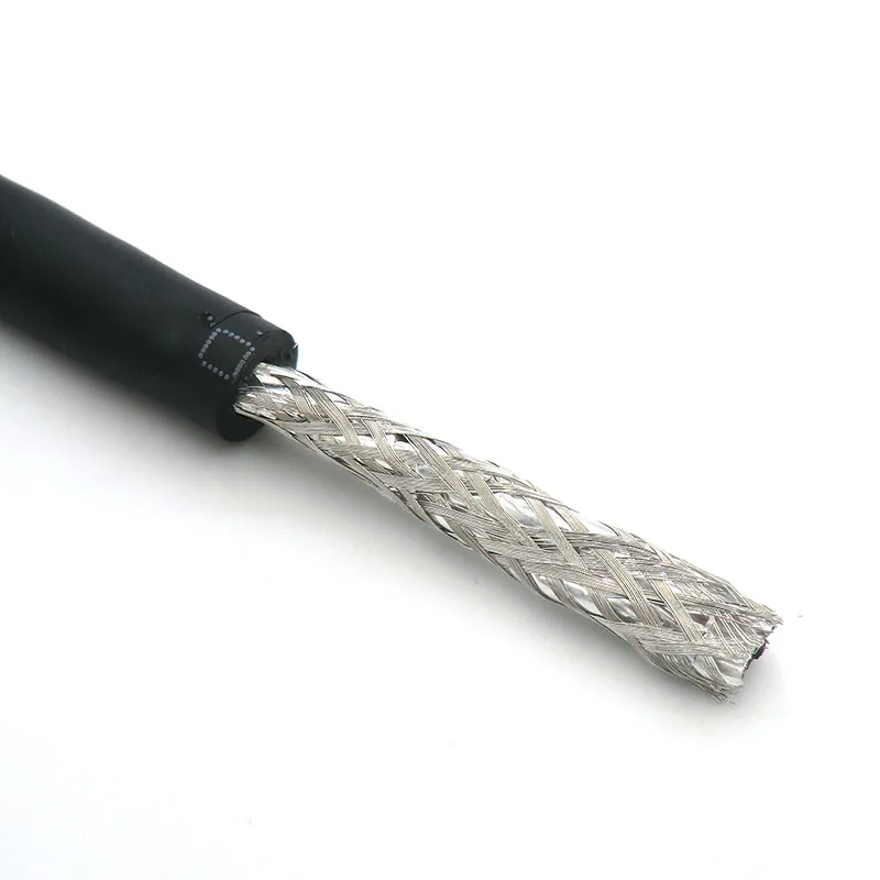 4-ядерный Гибкий Экранированный Кабель витая пара 0.5mm ²20AWG кодирующего устройства чистой бескислородной Медь 485 сигнала Управление провода 5 м