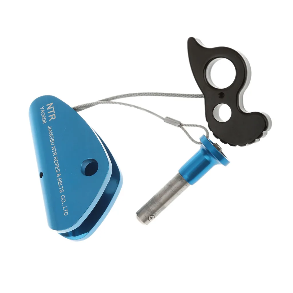 15KN Rock Climbing Ascender Rope Grab Ultralight Fall Protection Belay