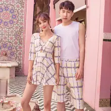 Бикини пара бикини для влюбленных женский купальник Мужской Цельный купальный костюм Купальники Пляжная одежда