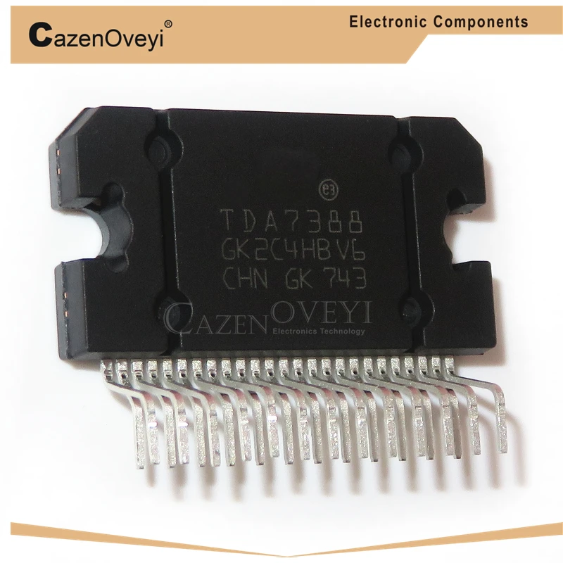2pcs/lot TDA7388 ZIP25 TDA7388A ZIP 7388A ZIP-25 42W quad bridge car radio amplifier new and original In Stock | Электронные