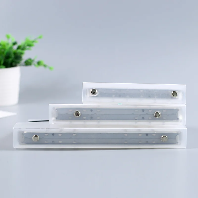 0744 Creative PP Plastic Dull Polish Laptop Stationery Book Loose-leaf Binder Hand Account 6 Hole Universal Loose-leaf Binder