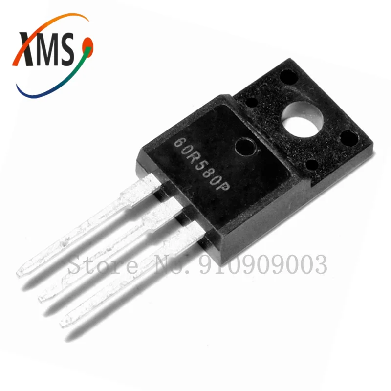 5 Pezzi To-220F 60R580P To220F 6060R580 To-220 Ipa60R580P