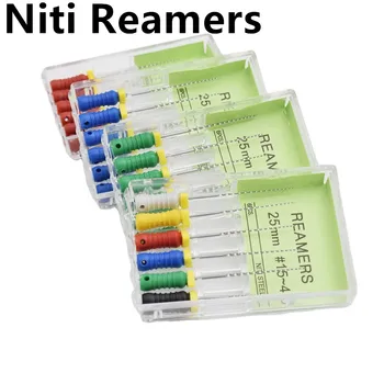 

2 boxes niti Reamers hand use endo files for root canal operation dentist tools niti R