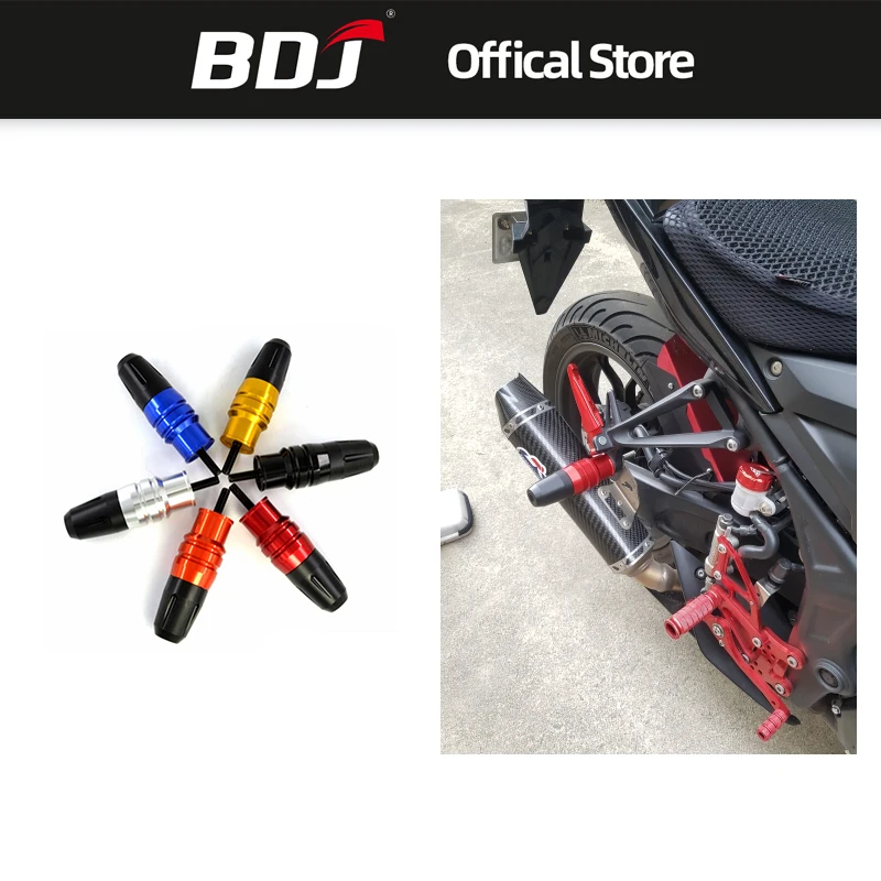 

BDJ Motor M8 Crash Pad Falling Protectors Exhaust Frame Sliders Crash Protection For Yamaha YZF R25 YZF R3 MT25 MT03 2015-2017
