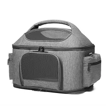 Складная дорожная сумка-переноска для кошек, собак, рюкзак для питомцев, дышащий маленький щенок, переносная сумка для питомцев, исходящая Сумка-переноска