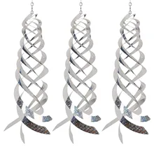 Ветряная мельница для птиц, ветряной Спиннер, отражающее спиральное устройство для шатья птиц, украшение для дома, садовые аксессуары Ветряная мельница для птиц, ветряной Спиннер, отражающее спиральное устройство для шатья птиц, украшение для дома, садовые аксессуары